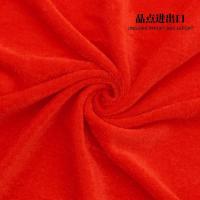 针织密丝绒 130g全涤超柔丝绒布料 时装连衣裙睡衣家纺面料