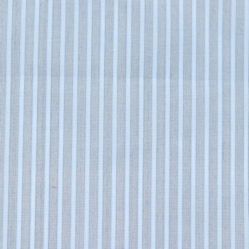 真丝棉混纺色织条子